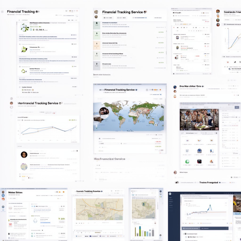 AI-generated illustration of Financial Tracking Service