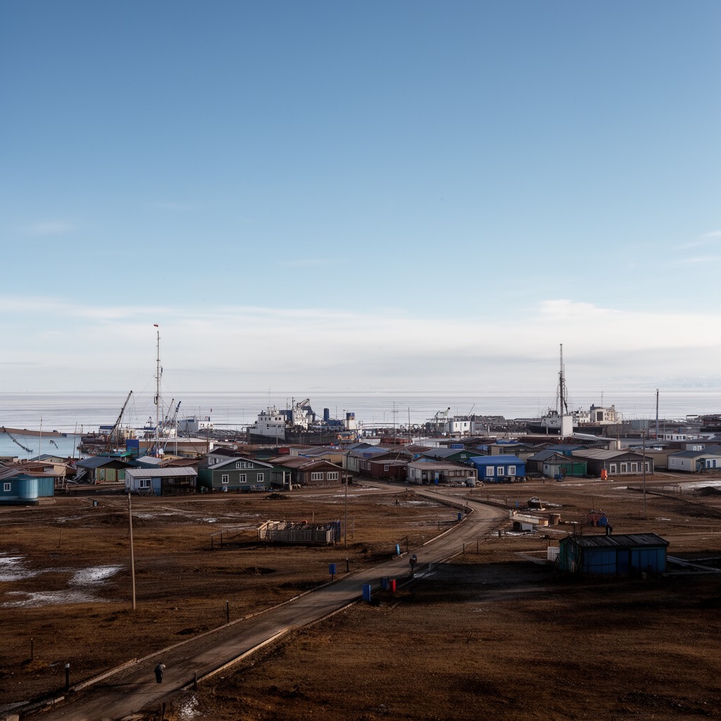 AI-generated illustration of Tiksi