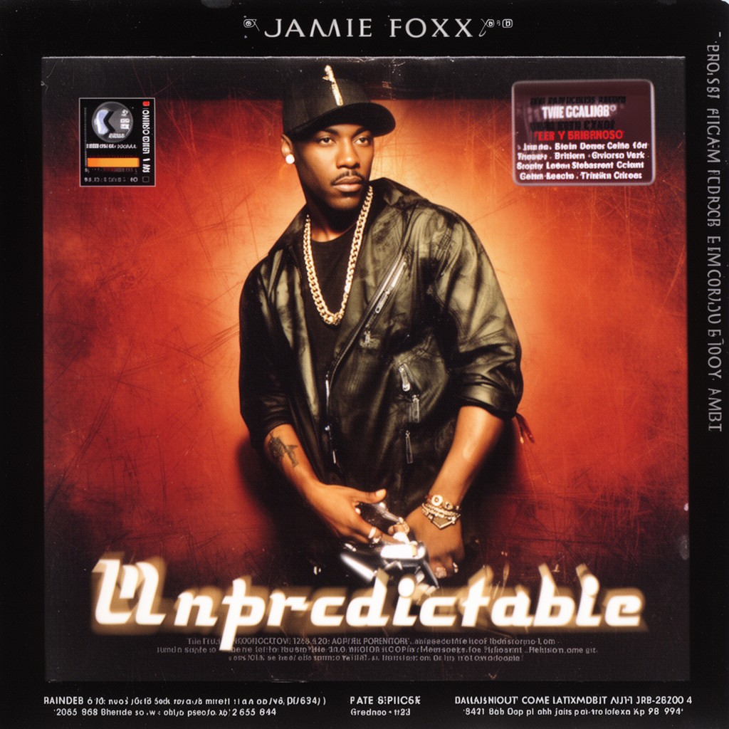 AI-generated illustration of Unpredictable (Jamie Foxx album)