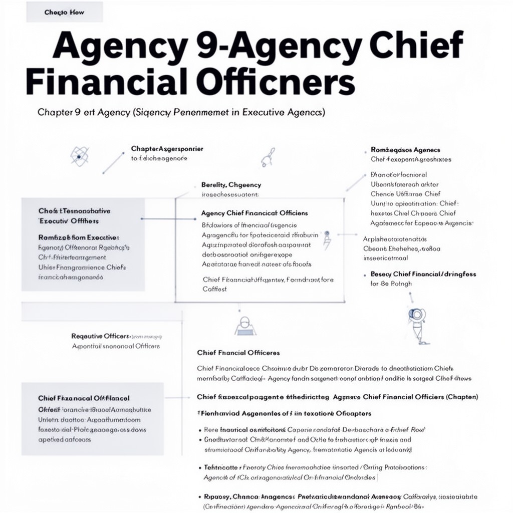 AI-generated illustration of Chapter 9 – Agency Chief Financial Officers