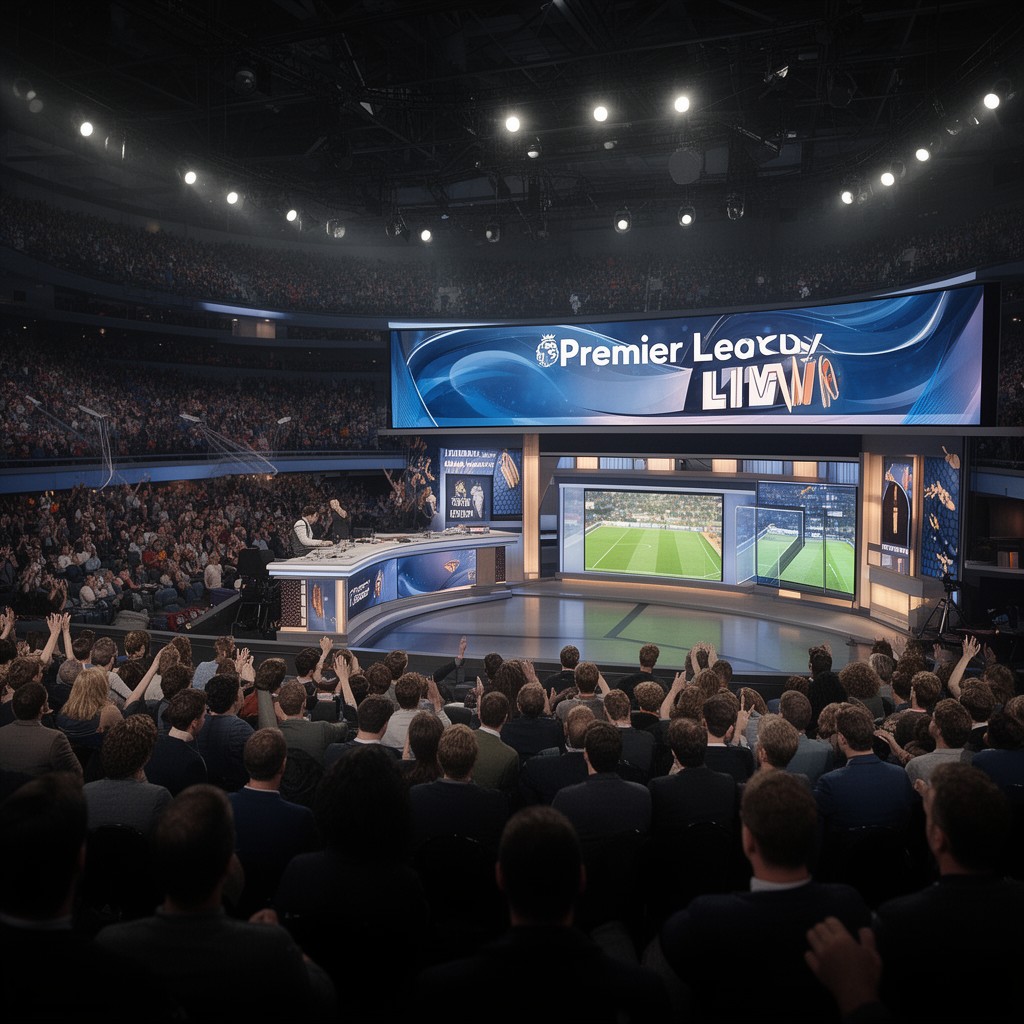 AI-generated illustration of Premier League Live
