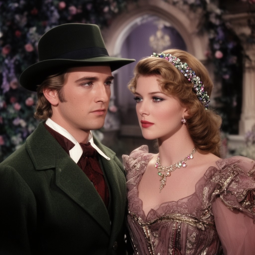 AI-generated illustration of Romeo and Juliet (1936 film)