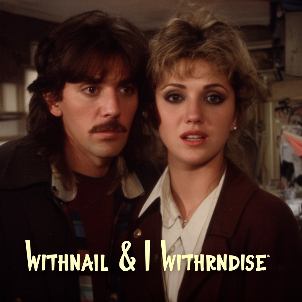 AI-generated illustration of Withnail & I