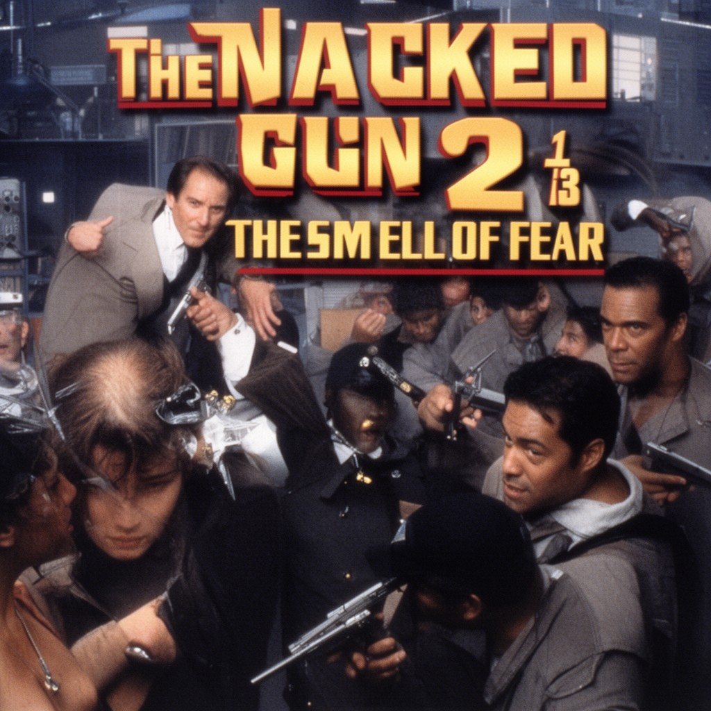AI-generated illustration of The Naked Gun 2½: The Smell of Fear