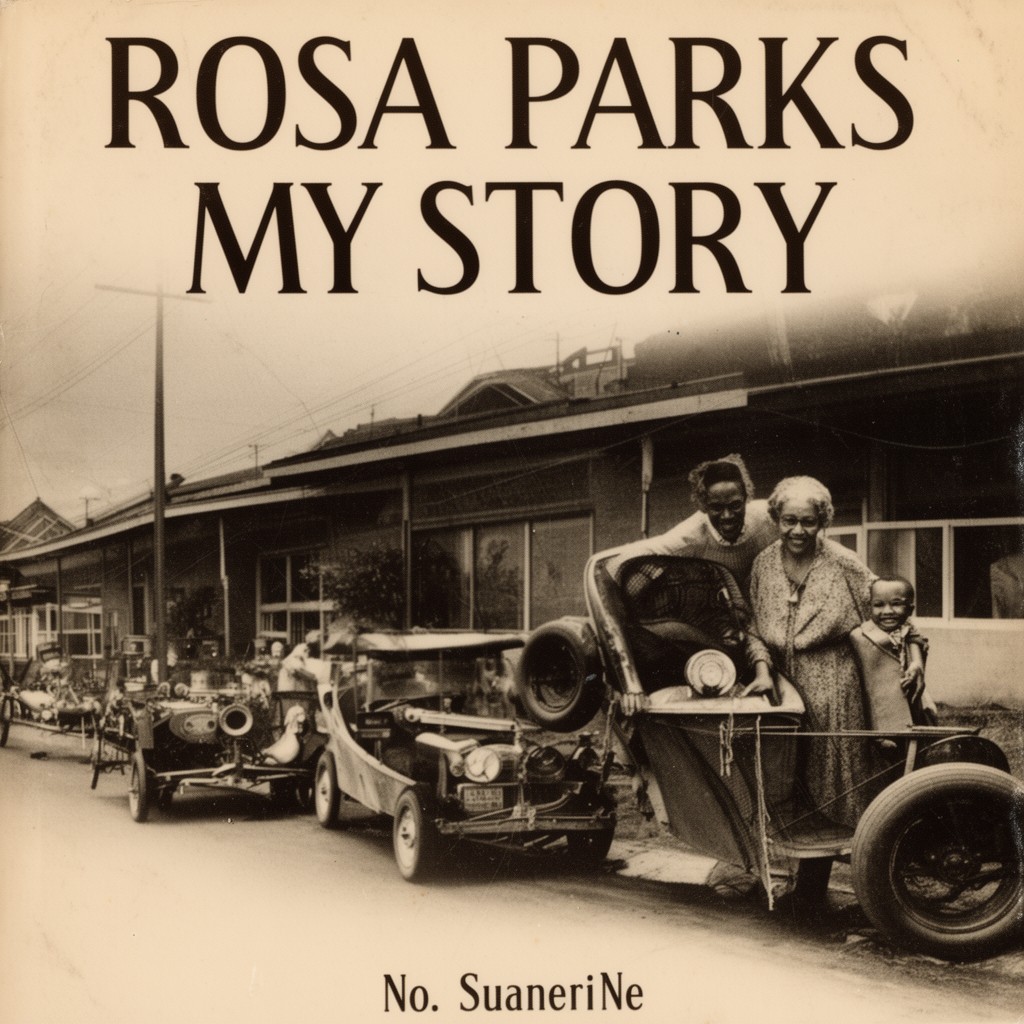 AI-generated illustration of Rosa Parks: My Story