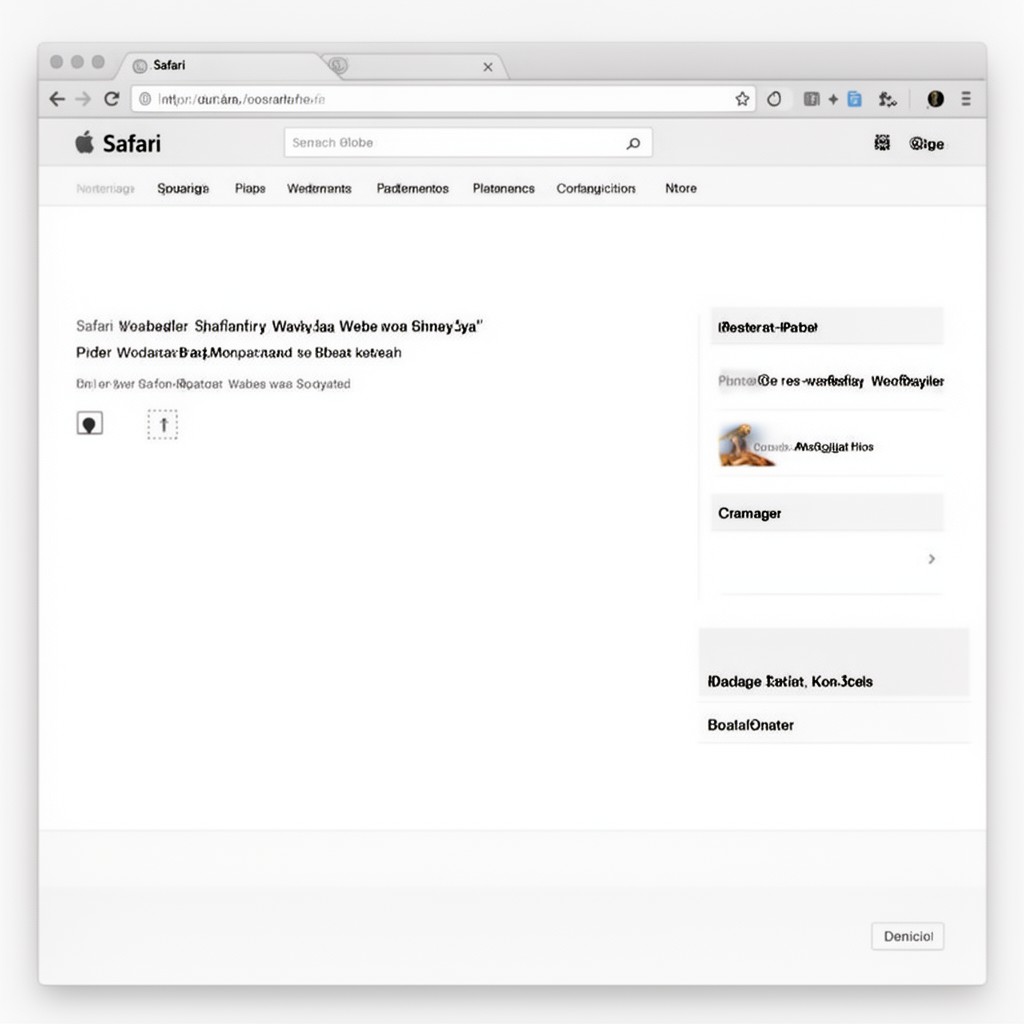 AI-generated illustration of Safari