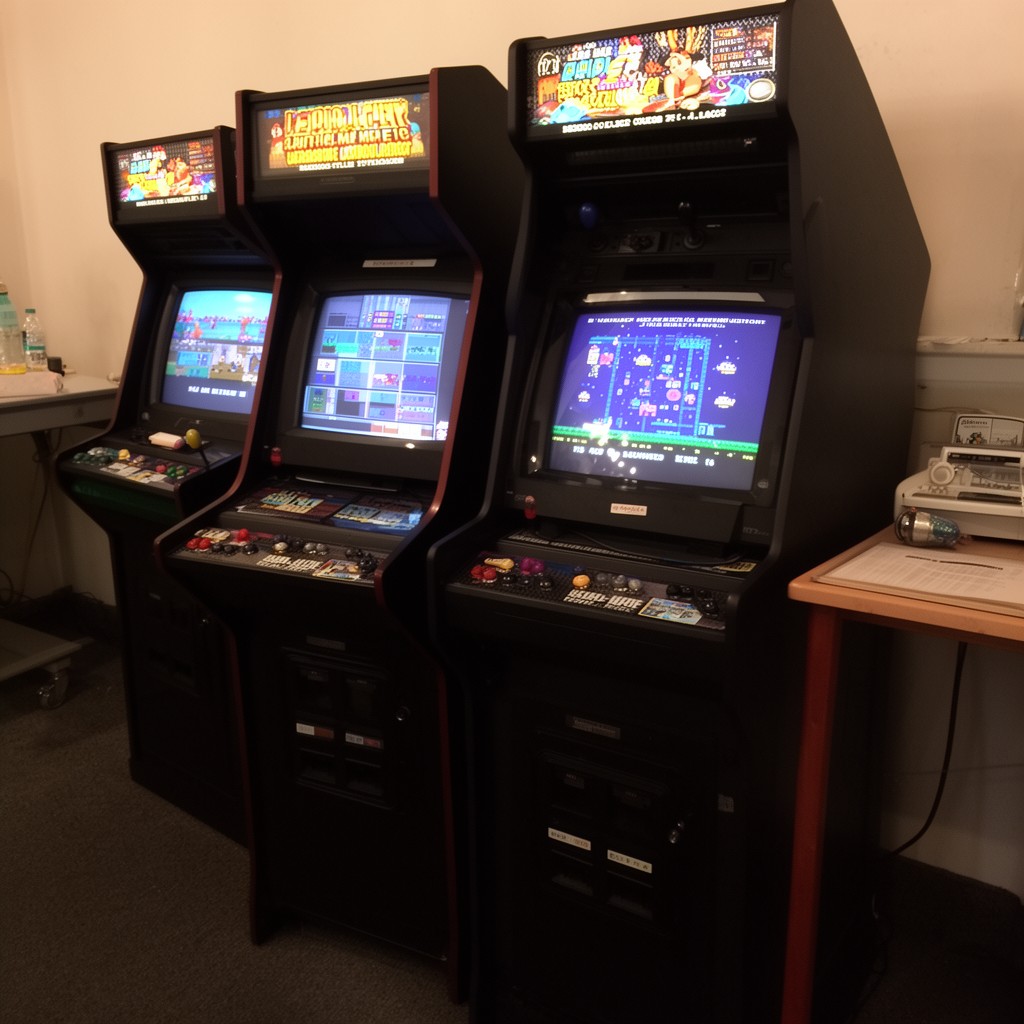 AI-generated illustration of Arcade Learning Environment