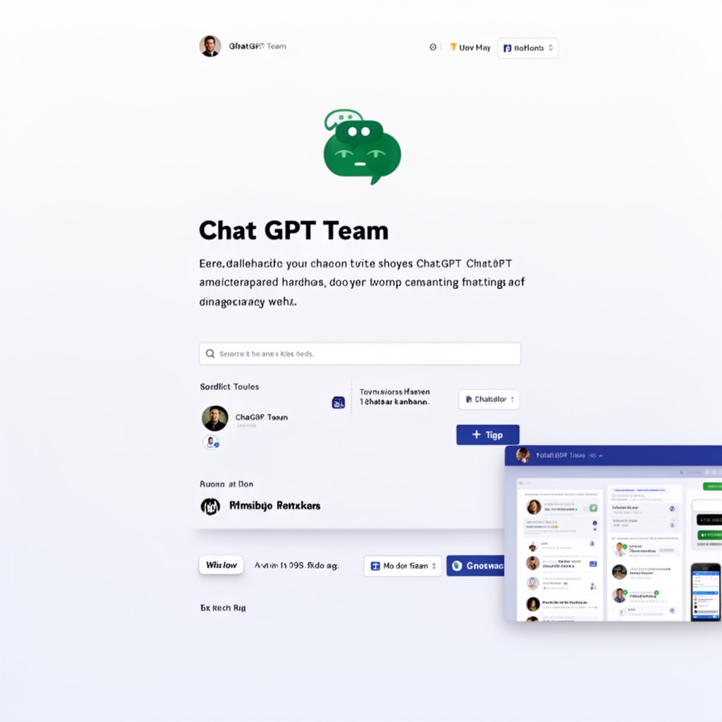 AI-generated illustration of ChatGPT Team
