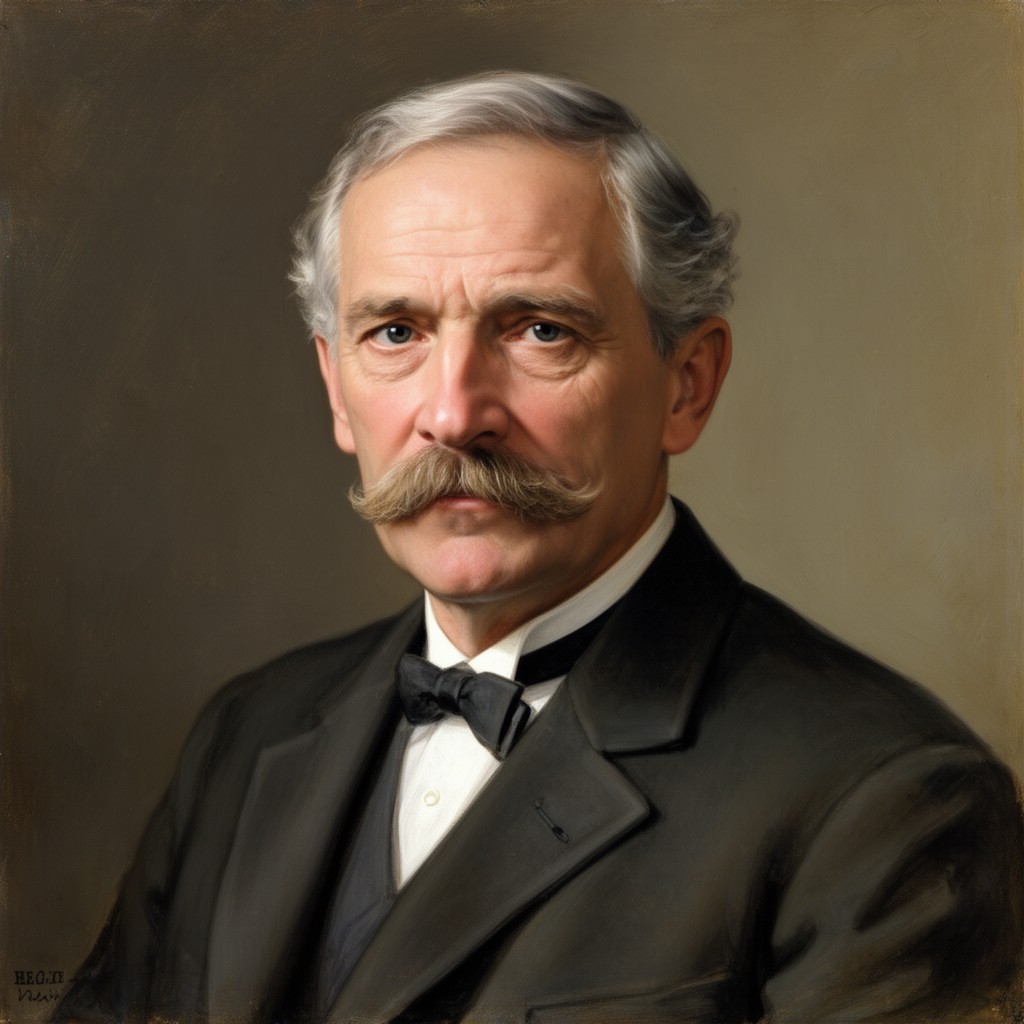 AI-generated illustration of Marian Smoluchowski