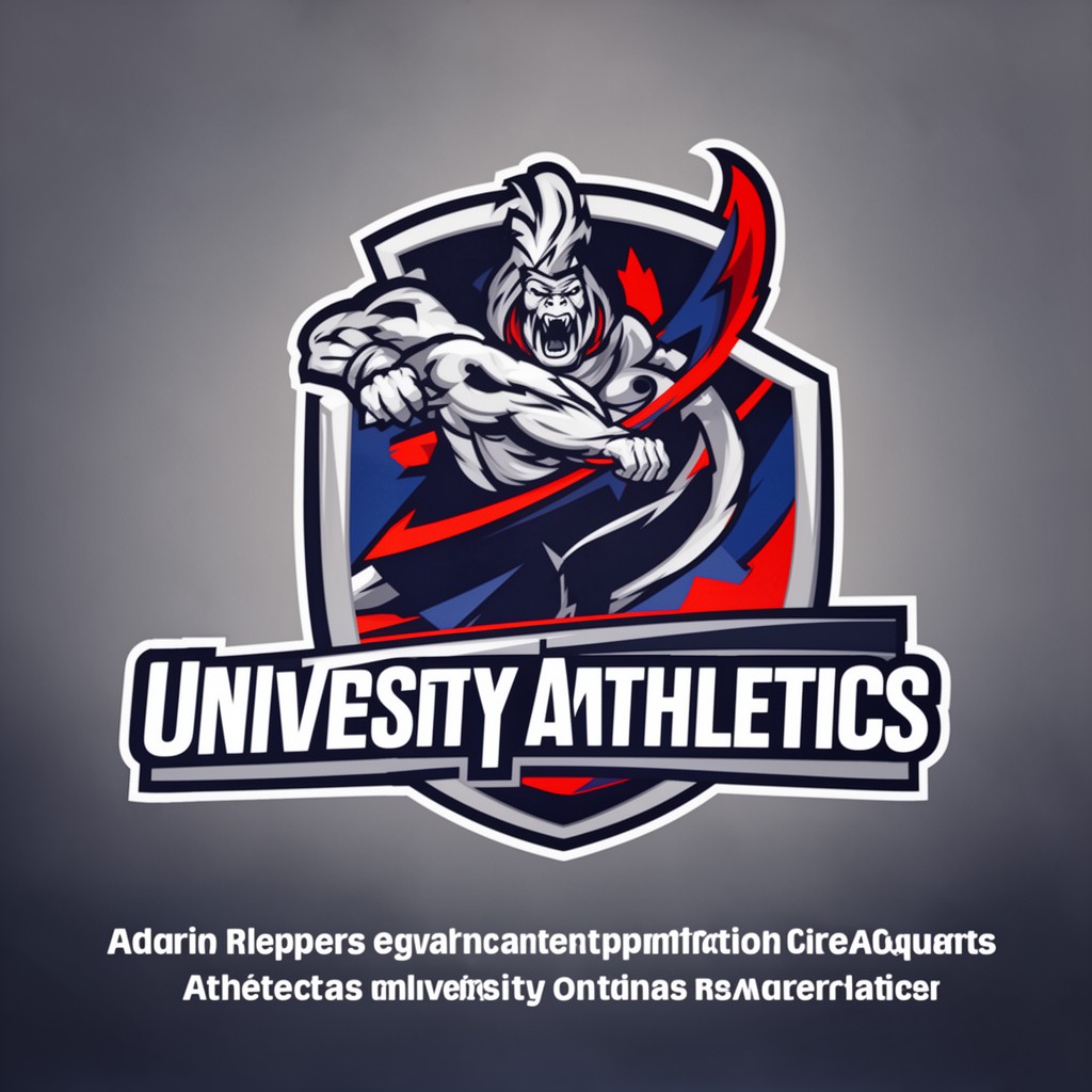 AI-generated illustration of Ontario University Athletics