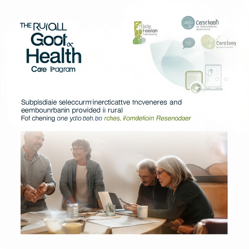 AI-generated illustration of Rural Health Care program