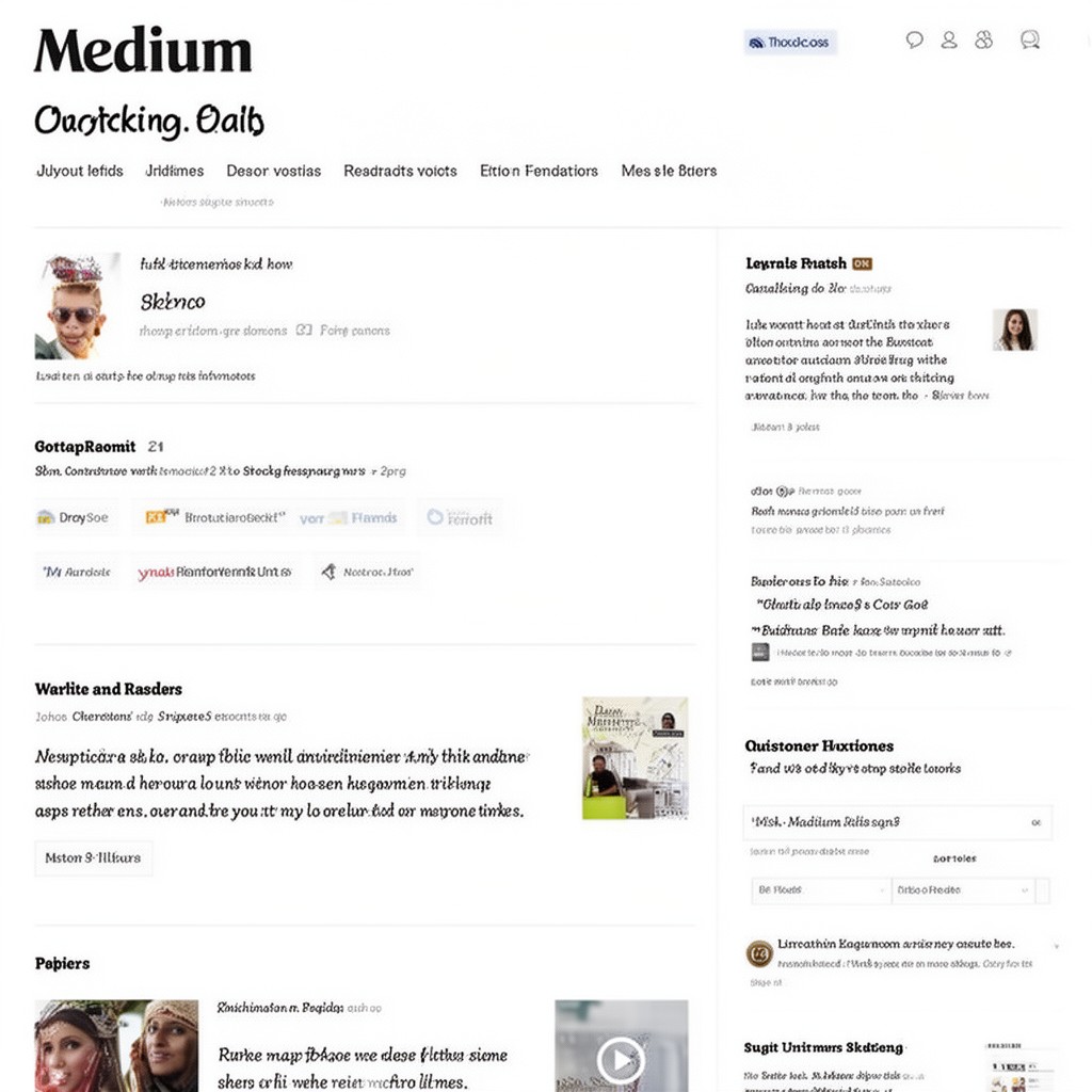 AI-generated illustration of Medium