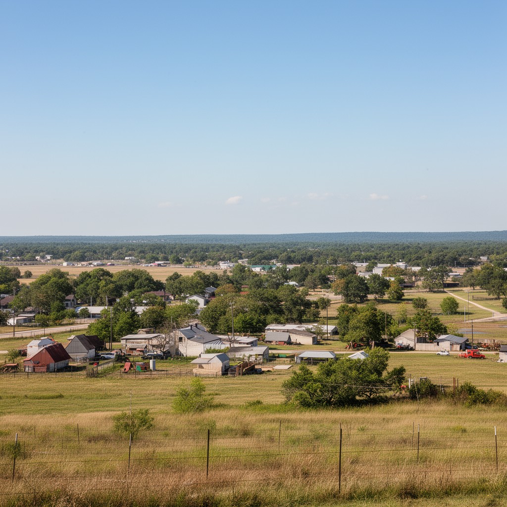 AI-generated illustration of Fannin County, Texas