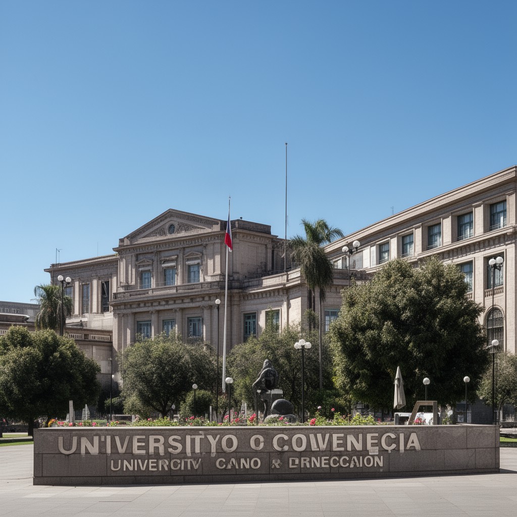 AI-generated illustration of University of Concepción