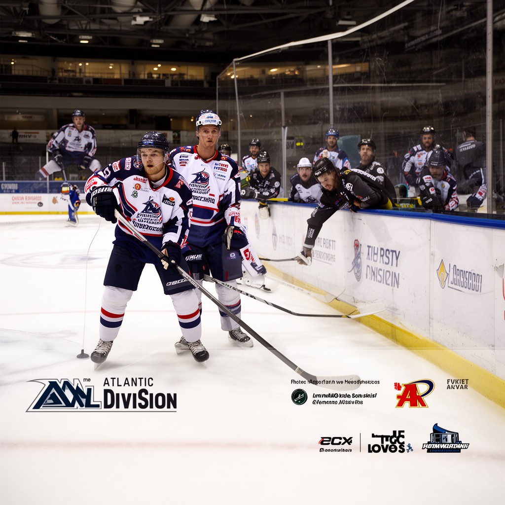AI-generated illustration of AHL Atlantic Division