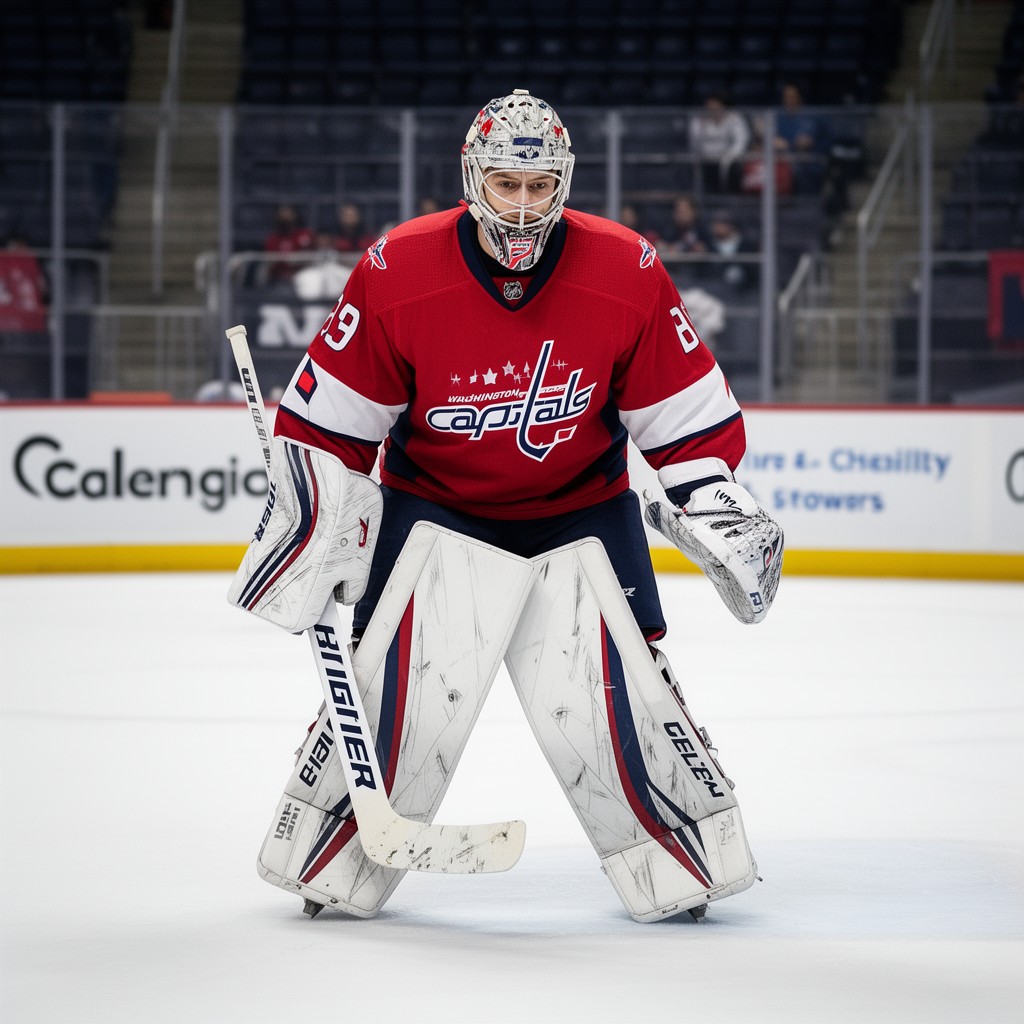 AI-generated illustration of Braden Holtby