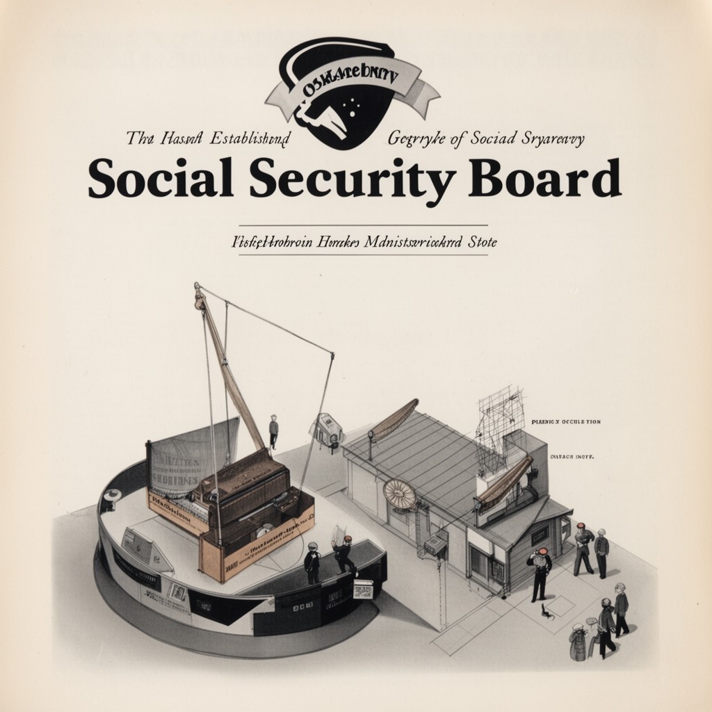 AI-generated illustration of Social Security Board
