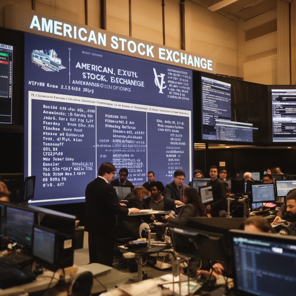 AI-generated illustration of American Stock Exchange