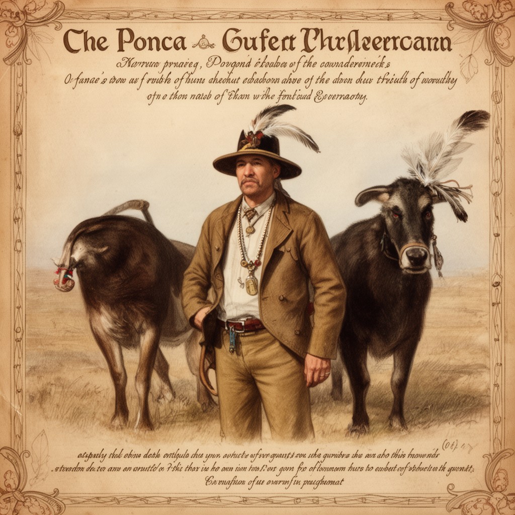 AI-generated illustration of Ponca