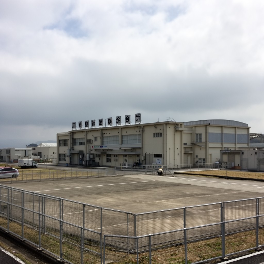 AI-generated illustration of Uchinoura Space Center