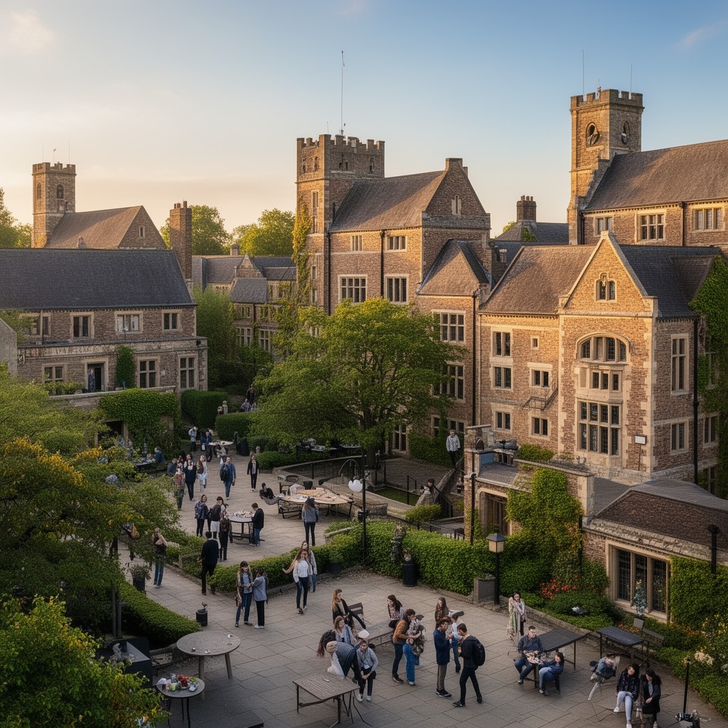 AI-generated illustration of Halifax College