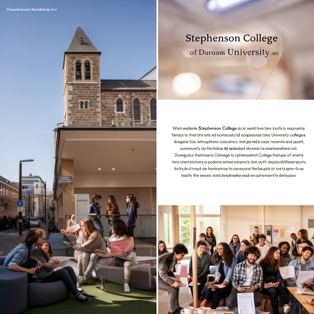 AI-generated illustration of Stephenson College