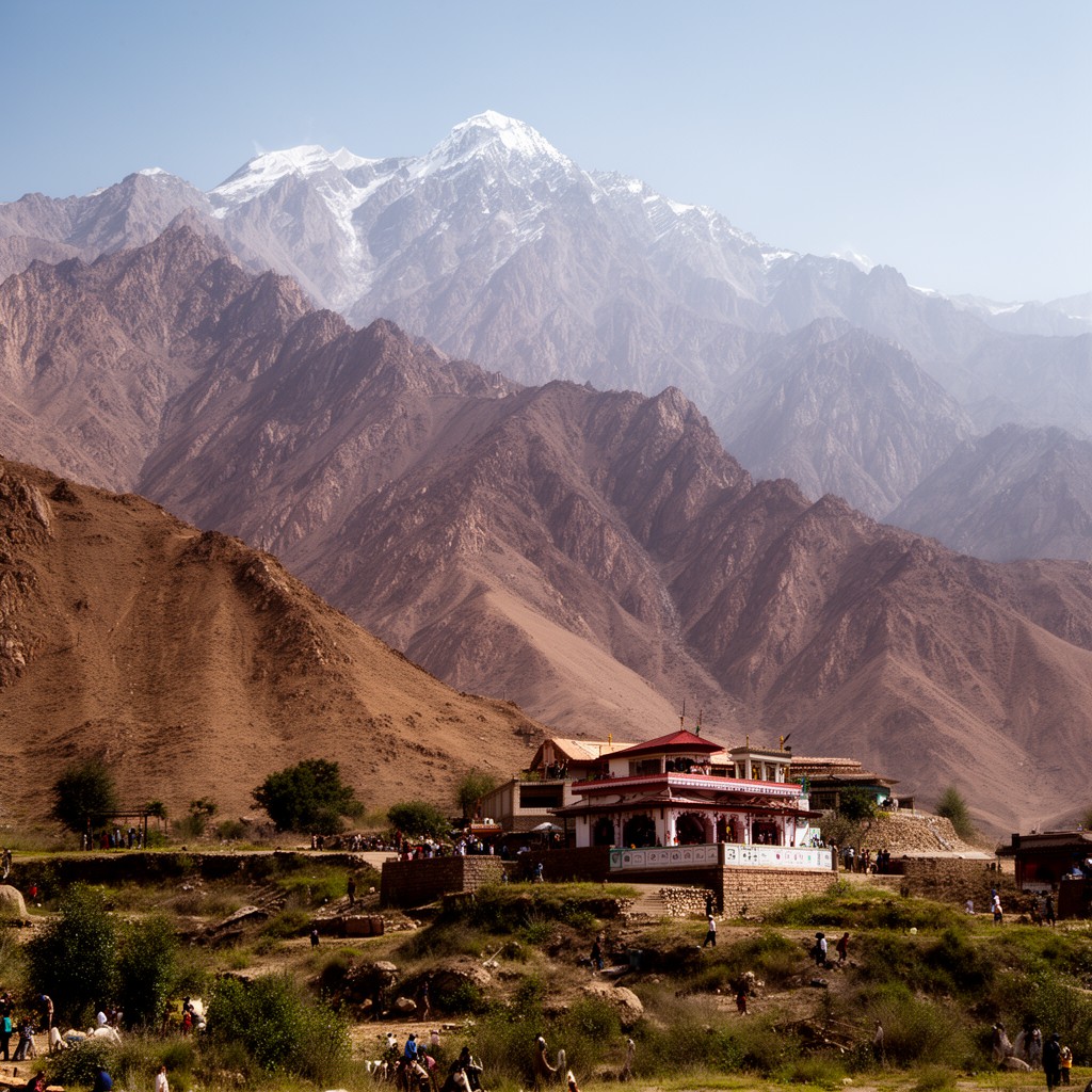 AI-generated illustration of Hindu Kush