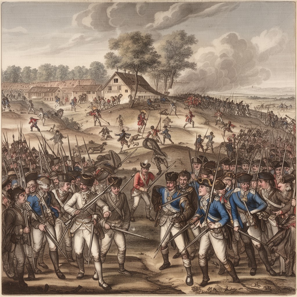 AI-generated illustration of Battle of Nottuln