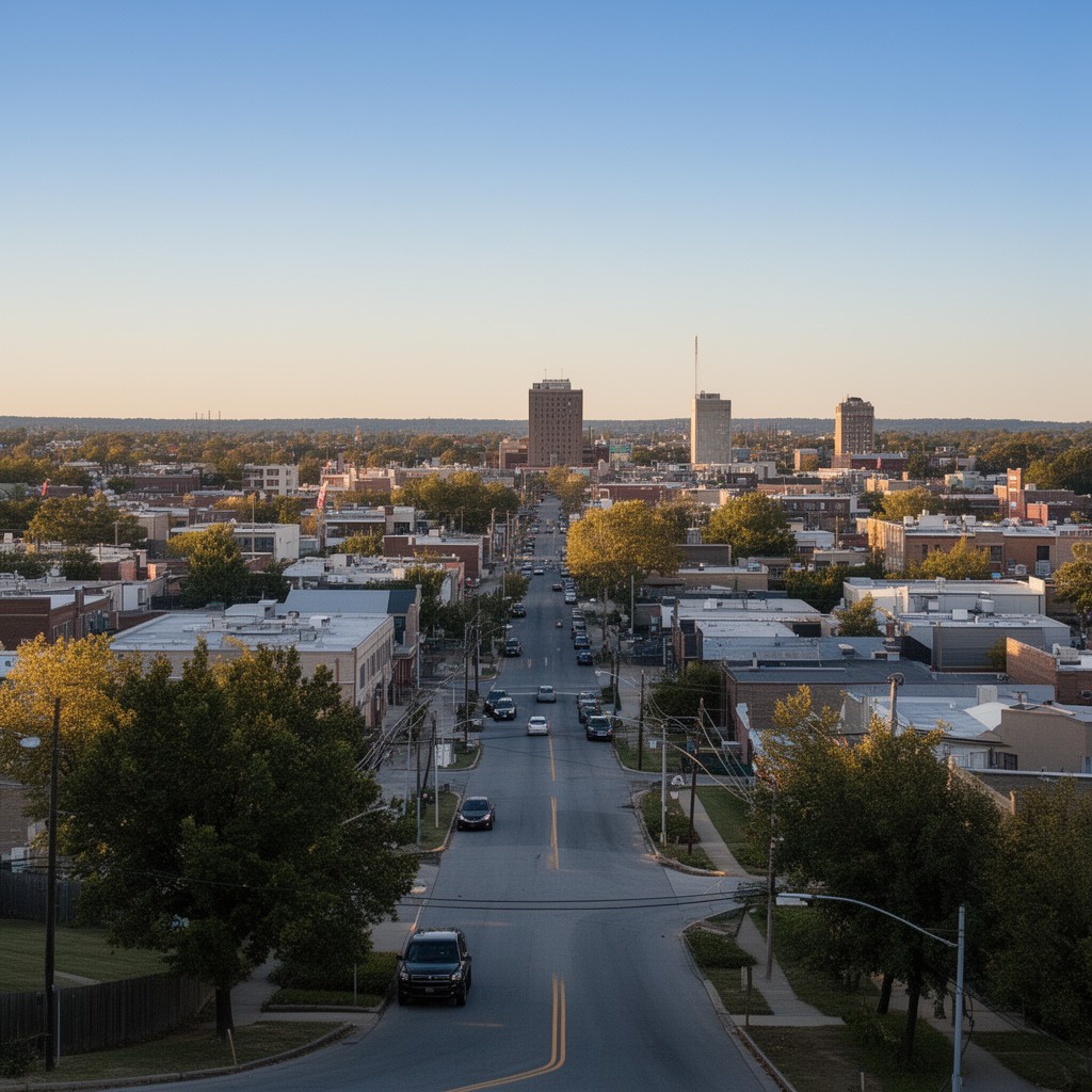 AI-generated illustration of Mission, Kansas