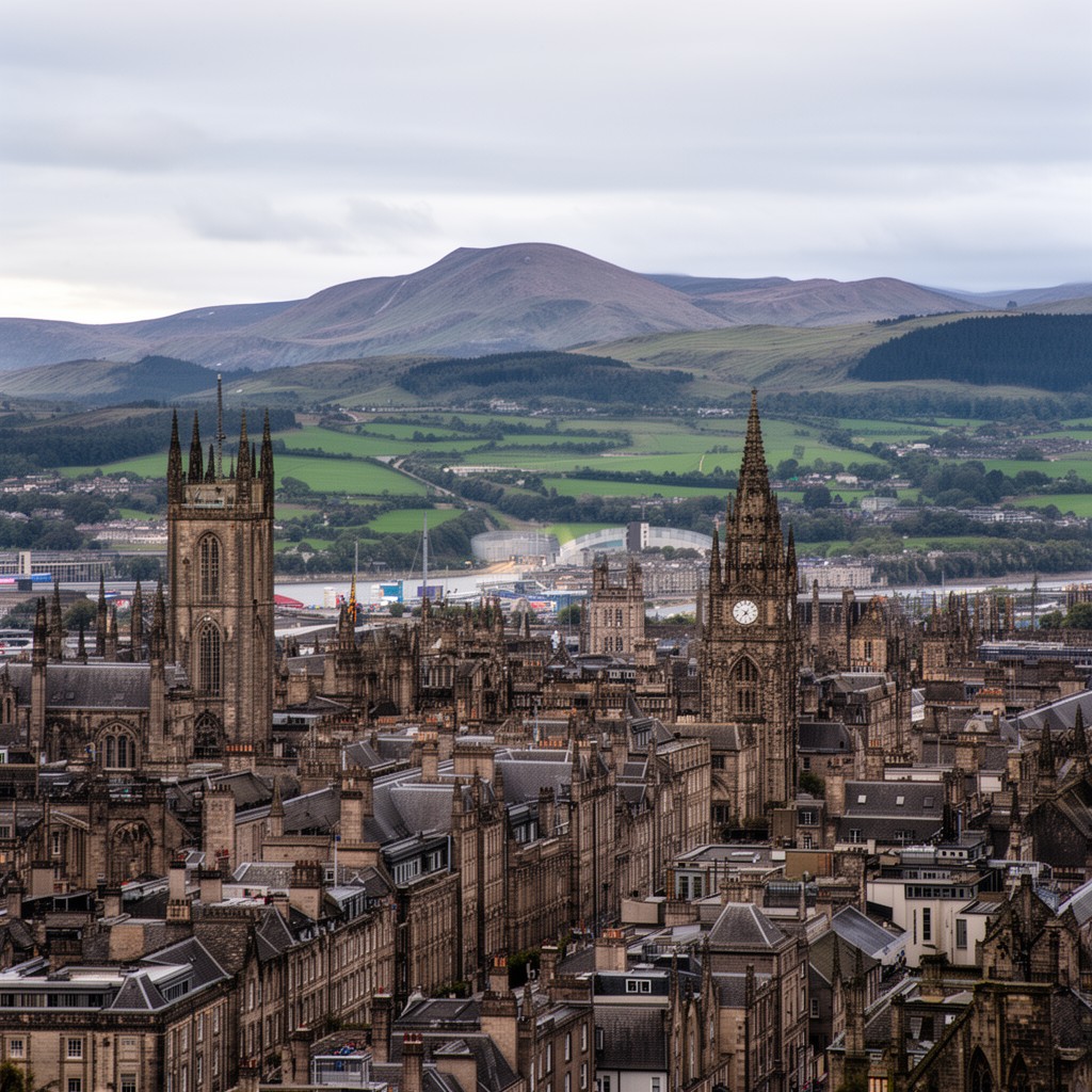 AI-generated illustration of Lothian