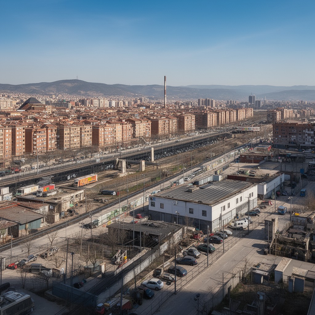 AI-generated illustration of Fuenlabrada