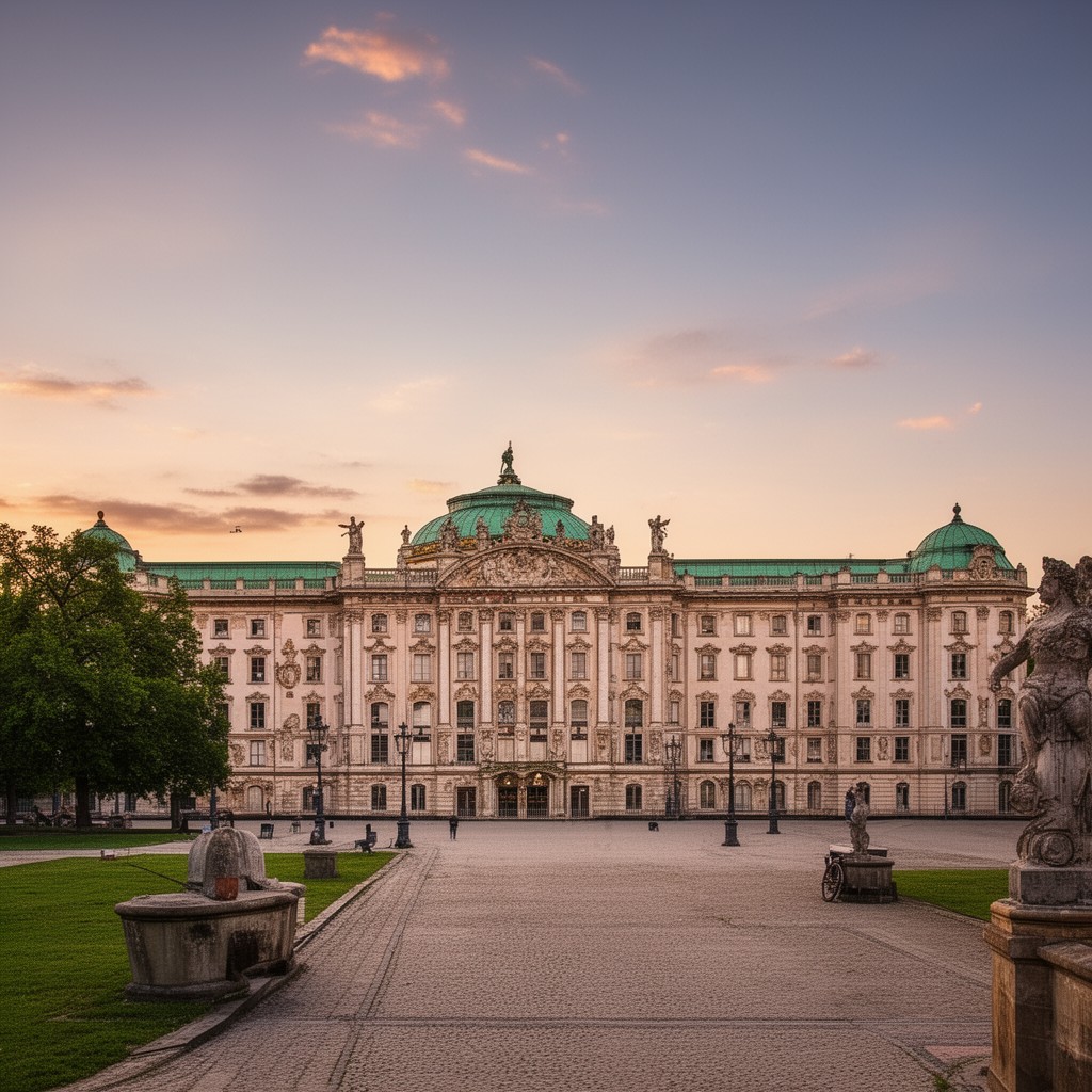 AI-generated illustration of Charlottenburg