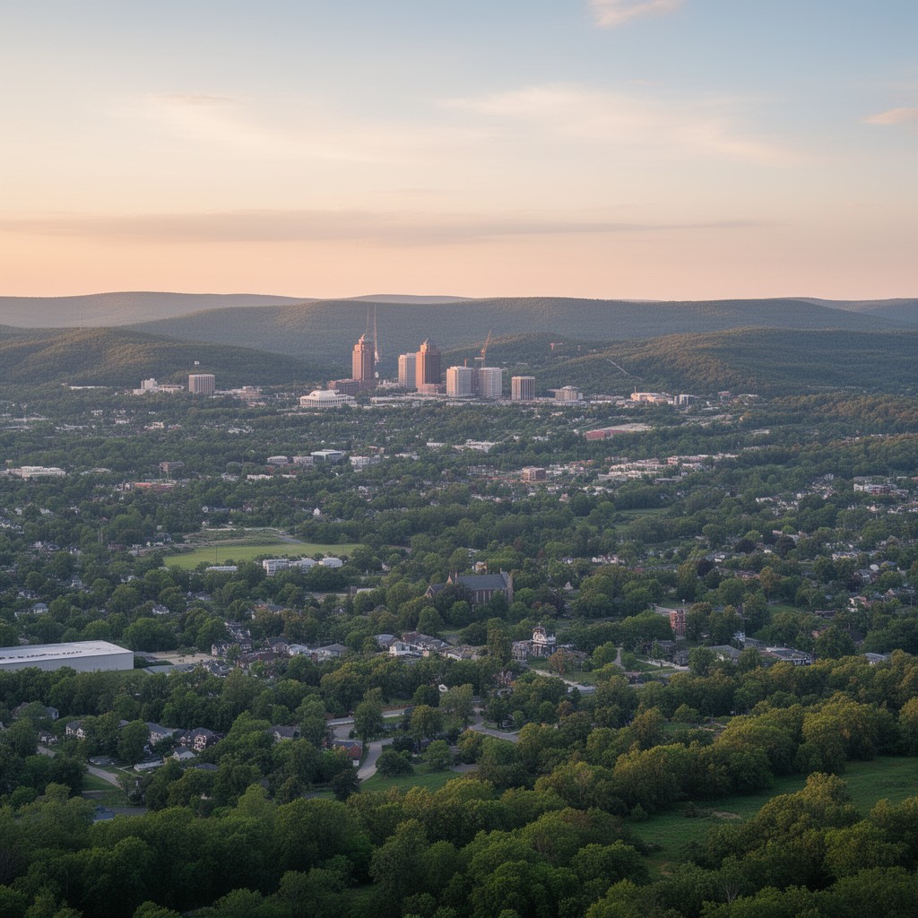AI-generated illustration of Middle Tennessee