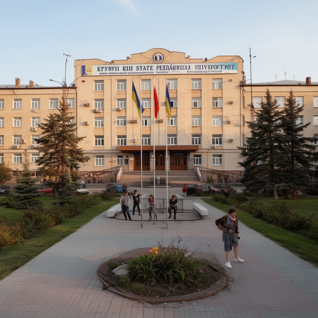AI-generated illustration of Kryvyi Rih State Pedagogical University
