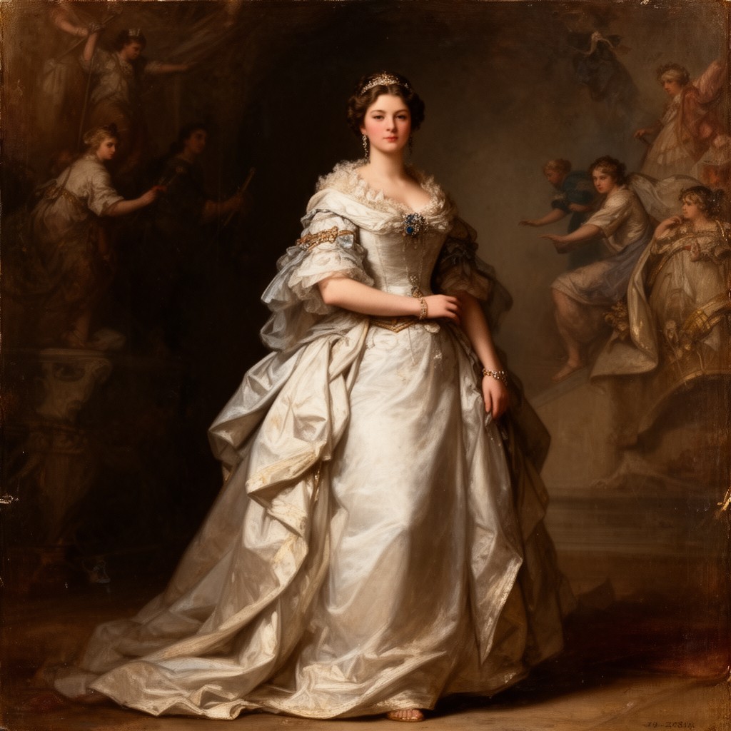 AI-generated illustration of Archduchess of Austria-Este