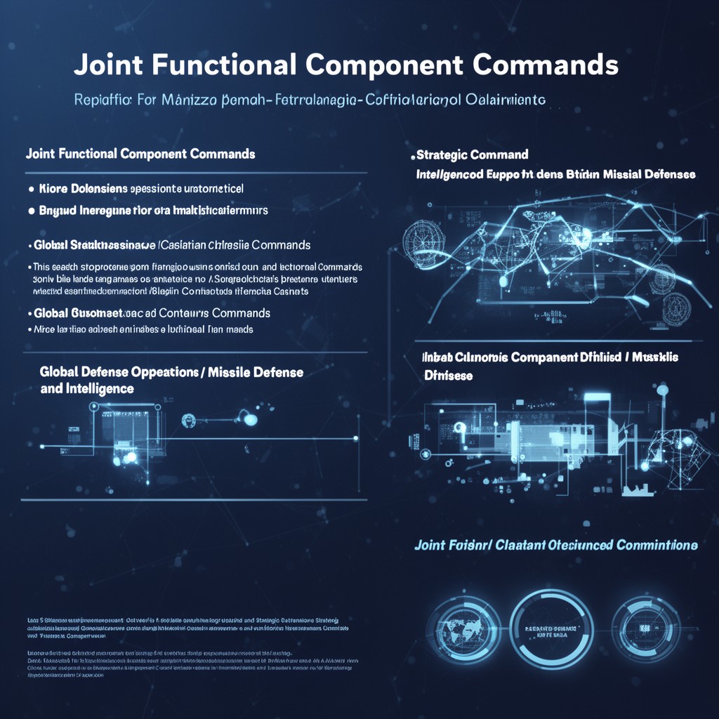 AI-generated illustration of Joint Functional Component Commands