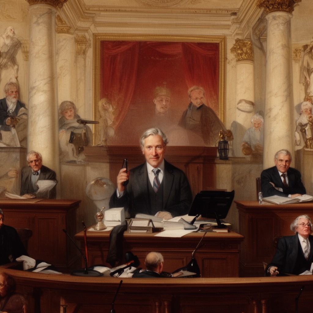 AI-generated illustration of President of the Council of Five Hundred
