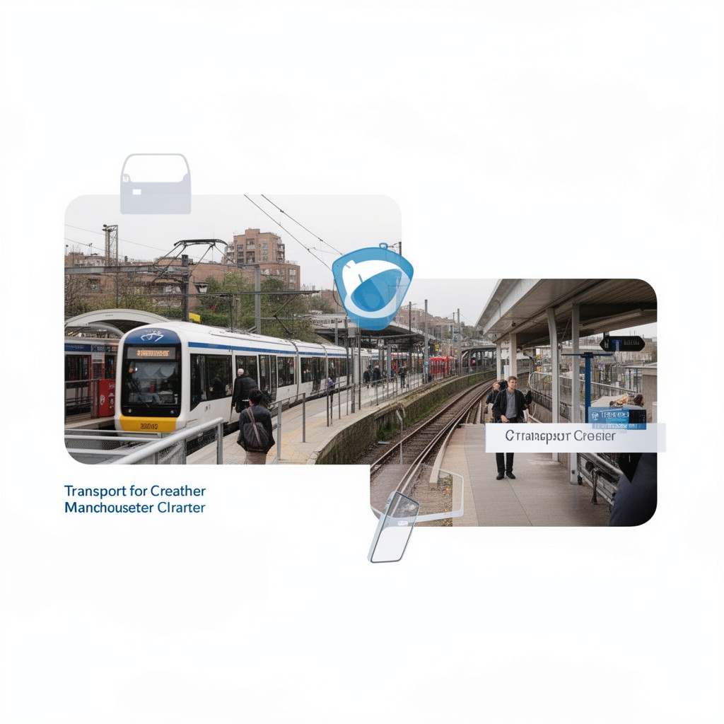 AI-generated illustration of Transport for Greater Manchester