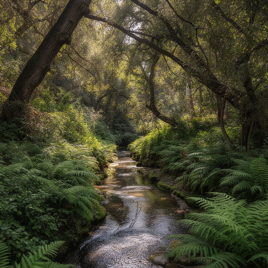 AI-generated illustration of Fern Dell