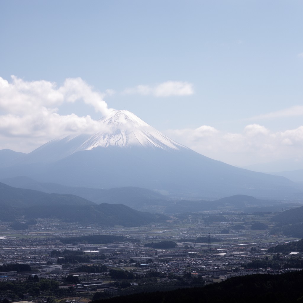 AI-generated illustration of Northeastern Japan Arc