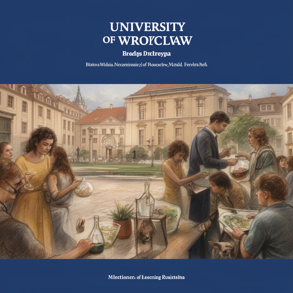 AI-generated illustration of University of Wrocław