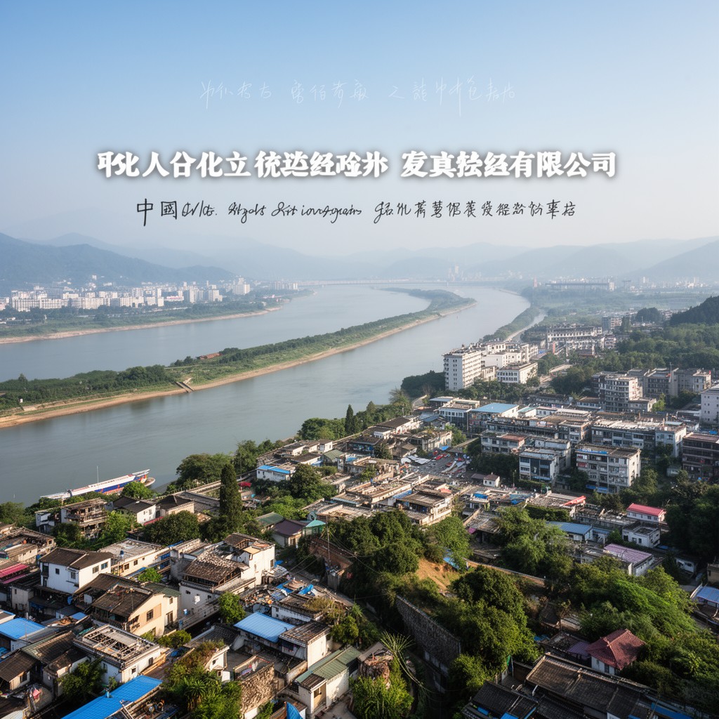 AI-generated illustration of Yangtze River Economic Belt