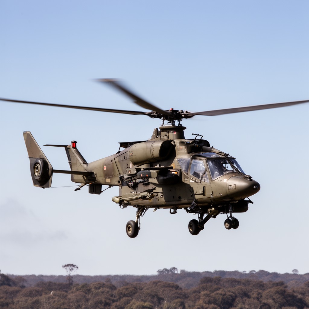 AI-generated illustration of Eurocopter EC665 Tiger (ARH)