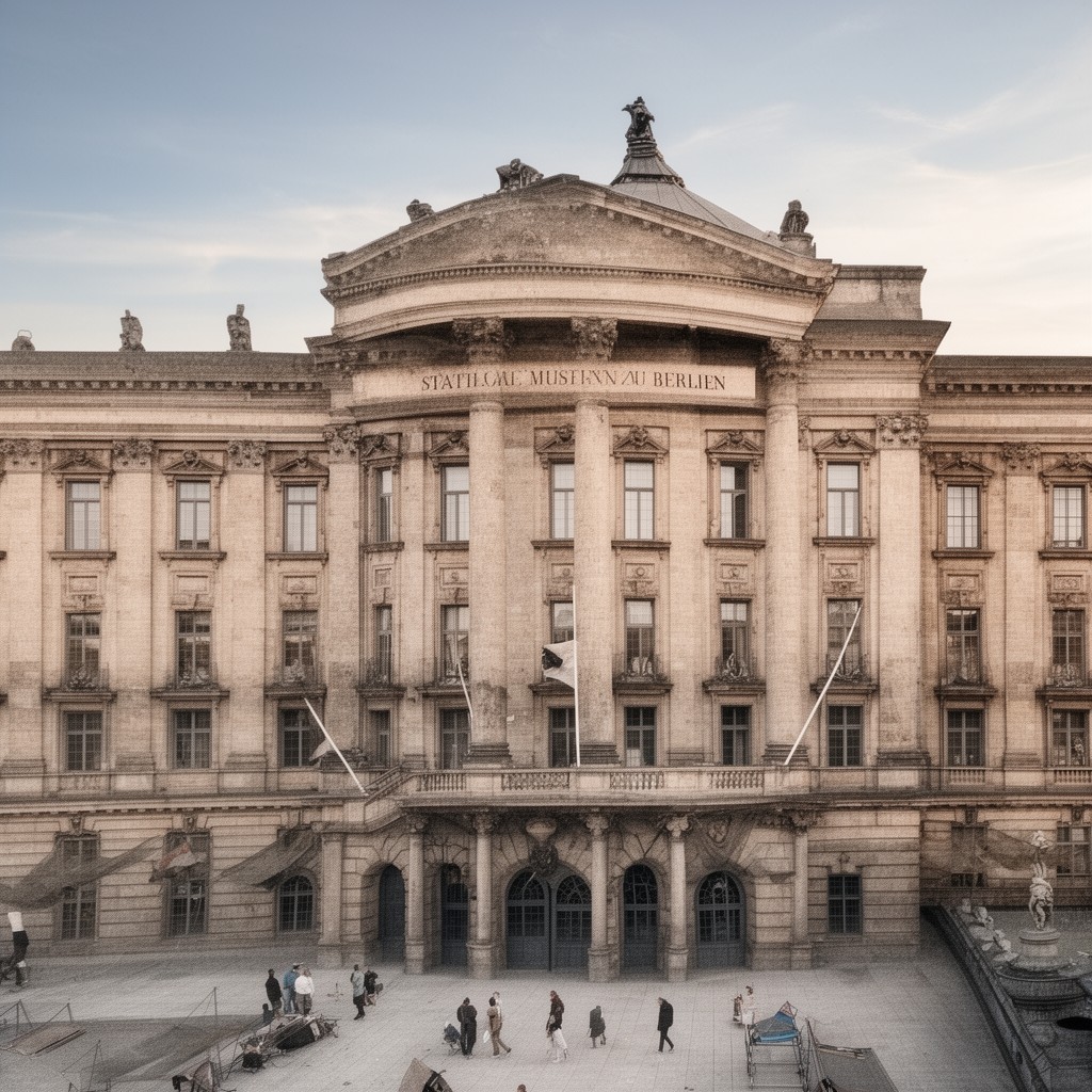 AI-generated illustration of Staatliche Museen zu Berlin