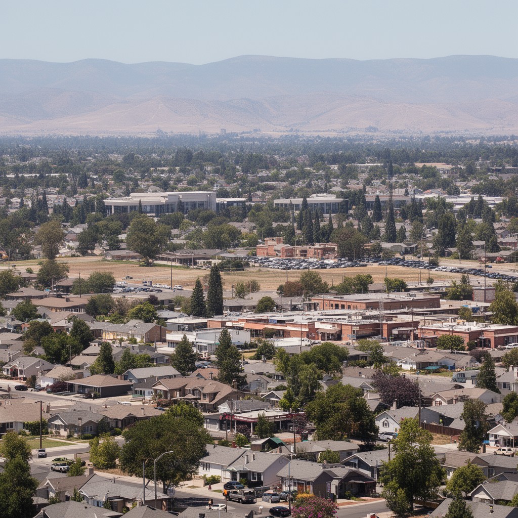 AI-generated illustration of City of Lincoln, California