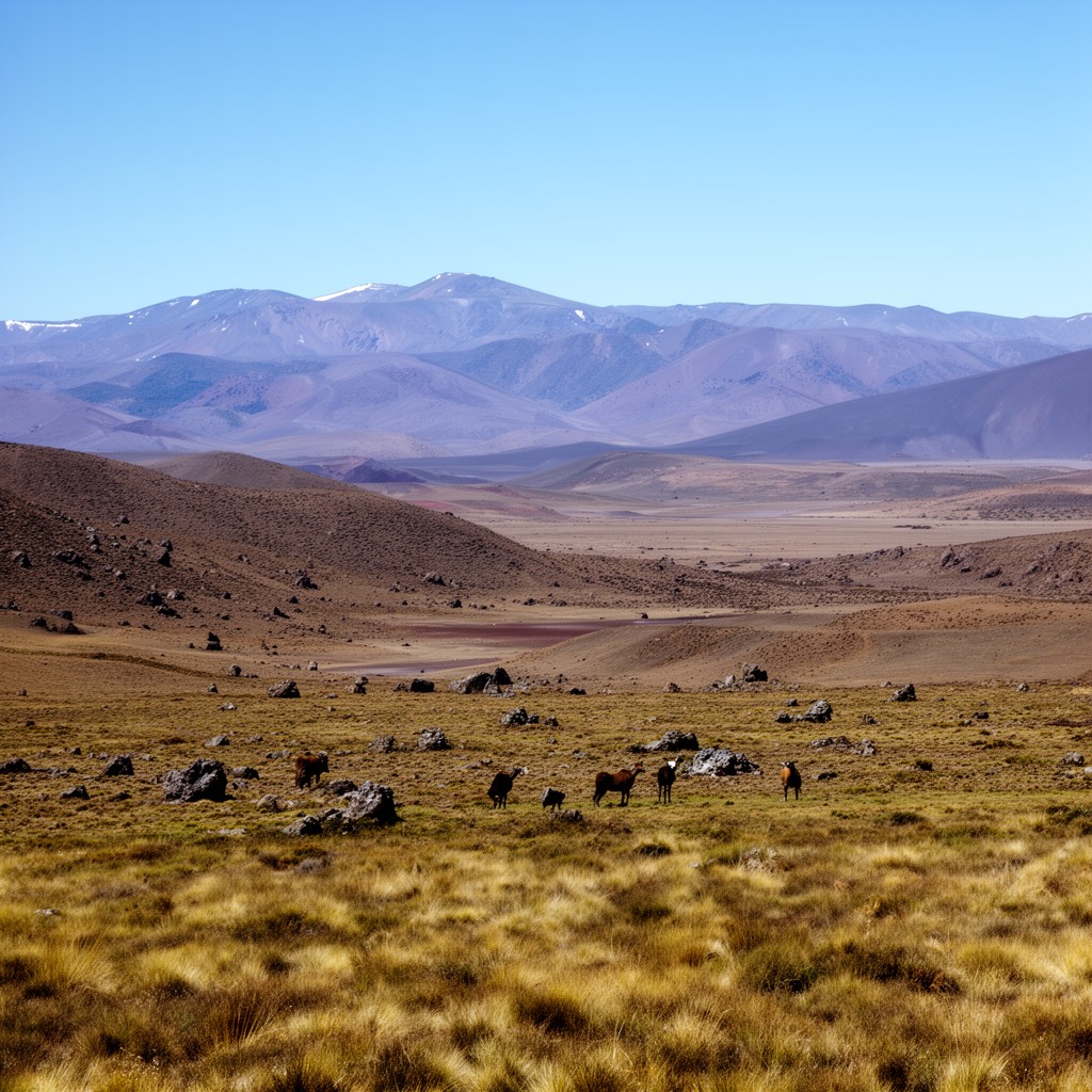 AI-generated illustration of Pali-Aike National Park