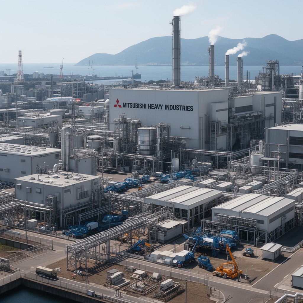 AI-generated illustration of Mitsubishi Heavy Industries