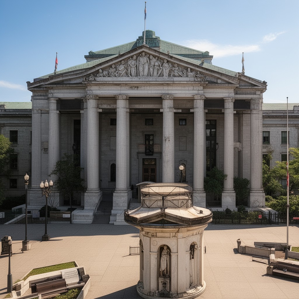 AI-generated illustration of District of Columbia federal judicial circuit