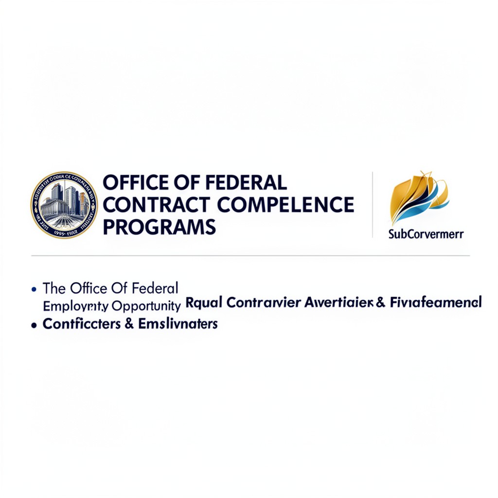 AI-generated illustration of Office of Federal Contract Compliance Programs