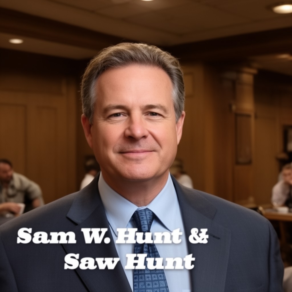 AI-generated illustration of Sam W. Hunt